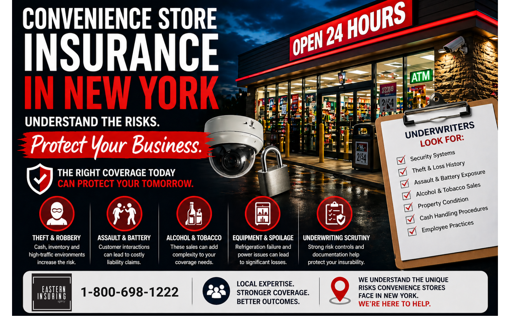 Picture is of a convenience store.