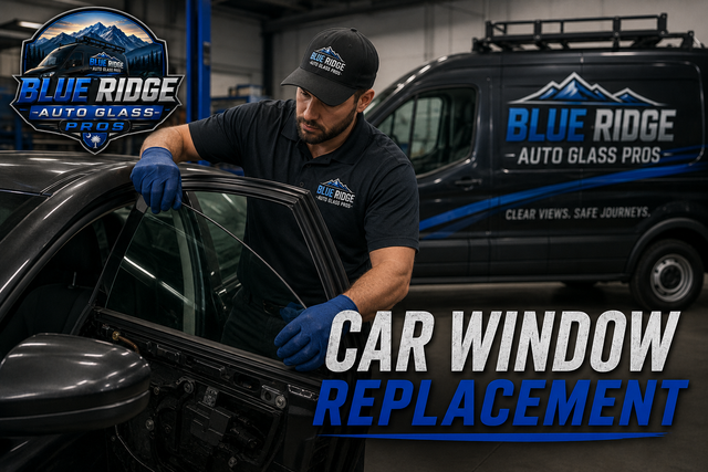 Car side and door window replacement in South Carolina