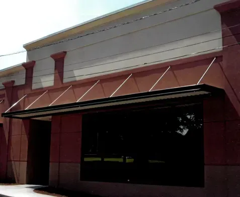 Brown Commercial Building — Chattanooga, TN — Chattanooga Awning Company