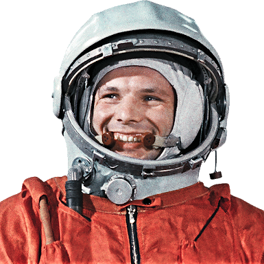Photograph of Yuri Gagarin
