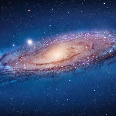 Photo of the andromeda galaxy