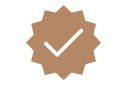 Certified quality workmanship icon