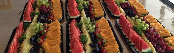 Bunch of Fruit Trays — Mildura, VIC — Lay’s Mobile Chef Catering Service