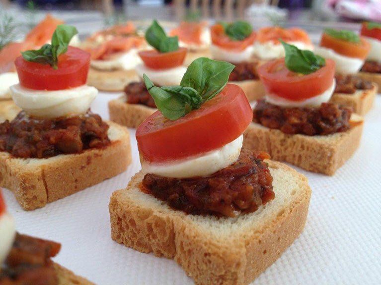 Wheat Bread with Topping — Mildura, VIC — Lay’s Mobile Chef Catering Service