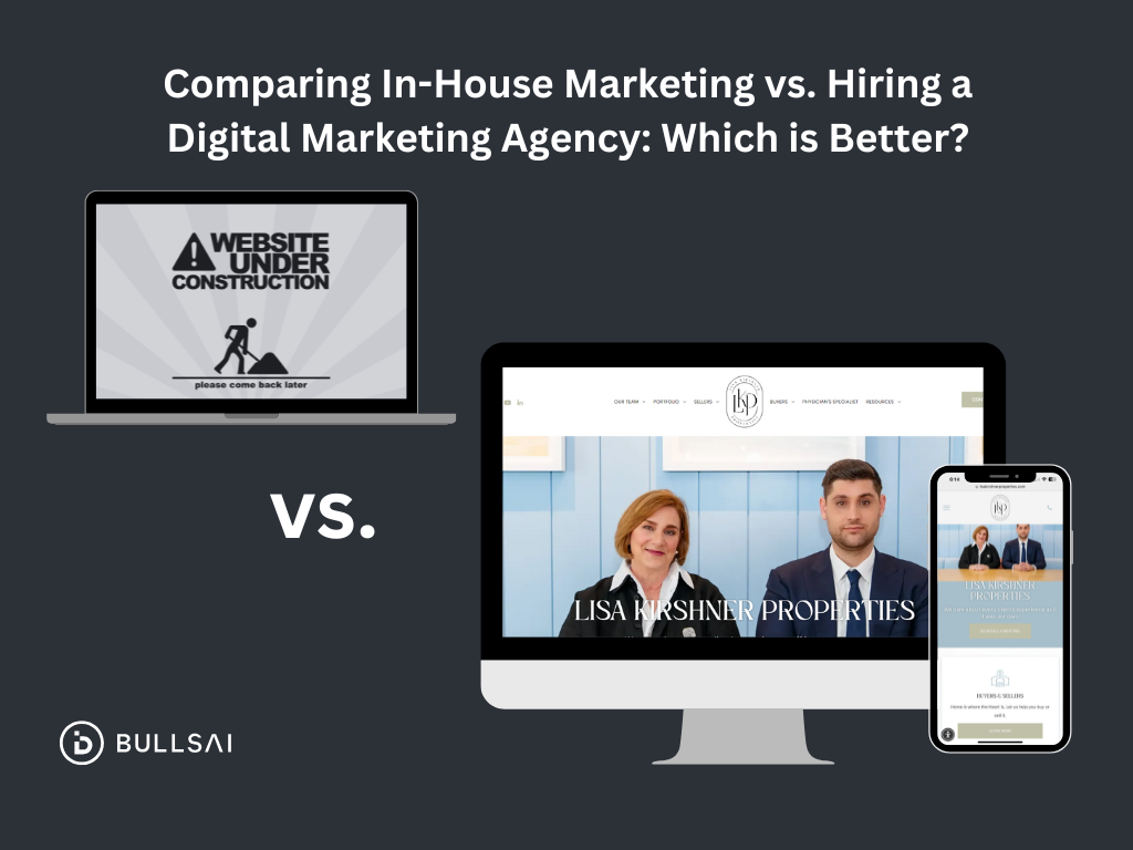 Comparing in-house marketing vs. hiring a digital marketing agency : which is better ?