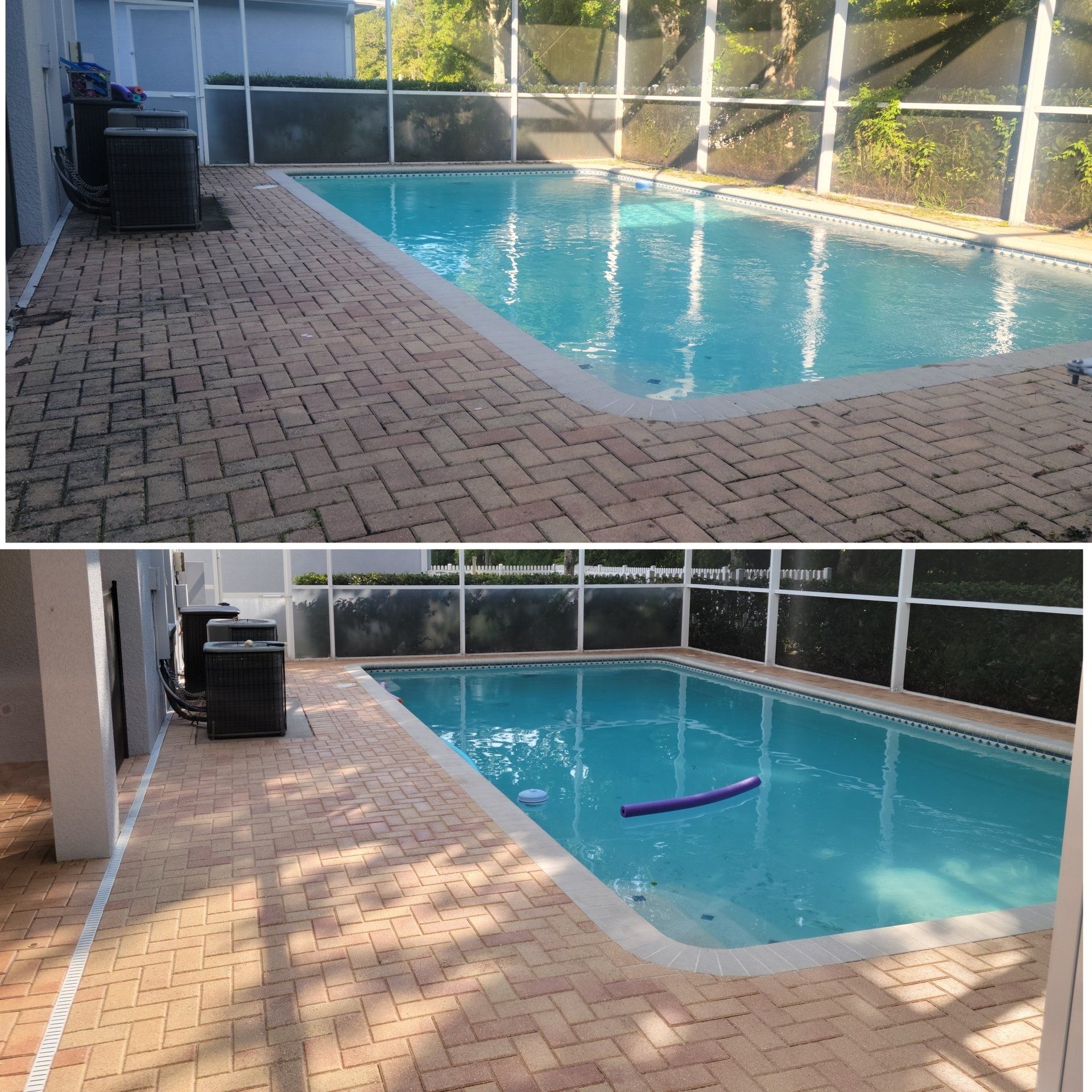 Paver Cleaning | Wesley Chapel, FL | Pink Flamingo Power Wash