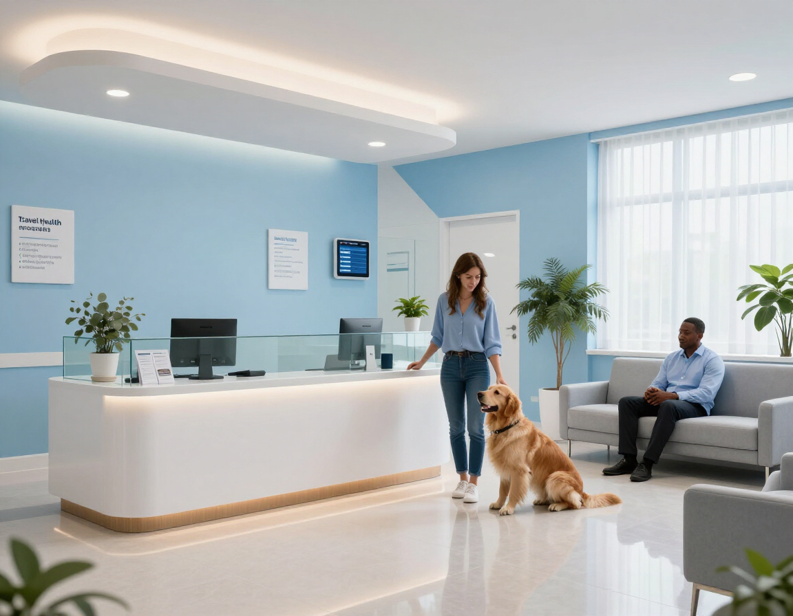 Recepción de CROVET Hospital Veterinario