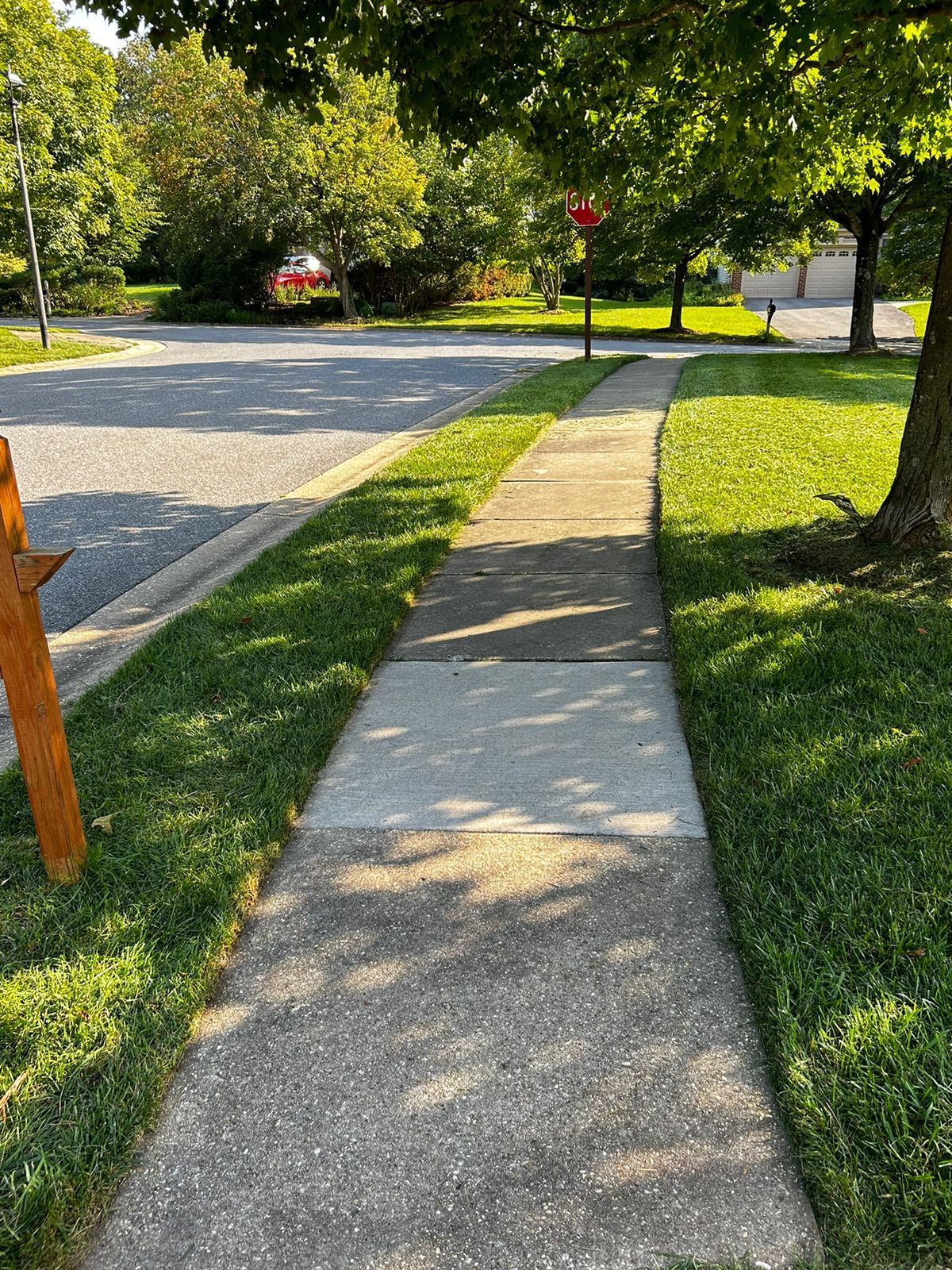sidewalk edging services