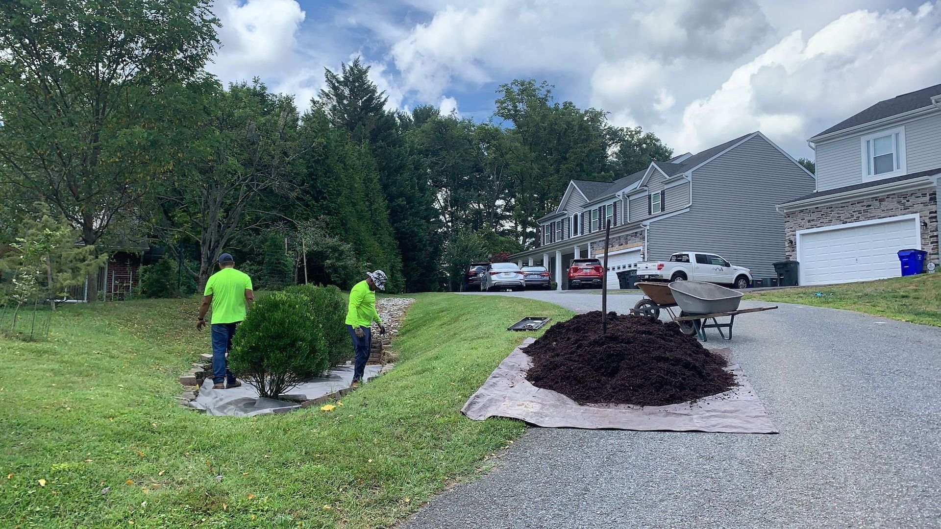 Mulch Install
