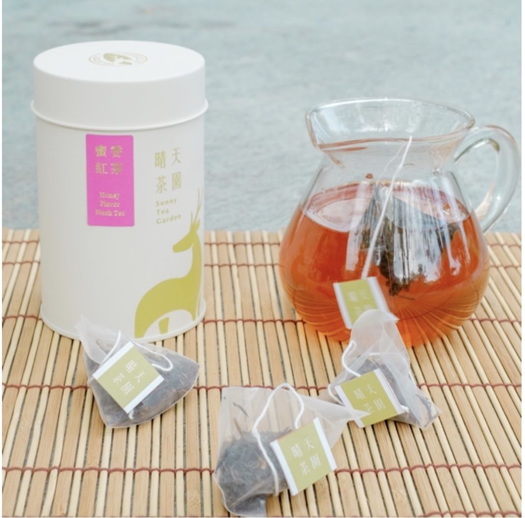 高山蜜香紅茶/立體茶包＋碧綠烏龍/原葉茶 罐裝組