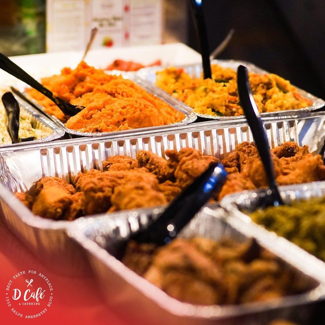 A large room with tables and chairs set up for a party