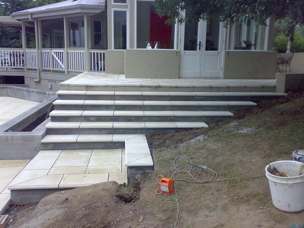 Brick Paving and Stairs — Wallaroo Landscapes In Nowra, NSW