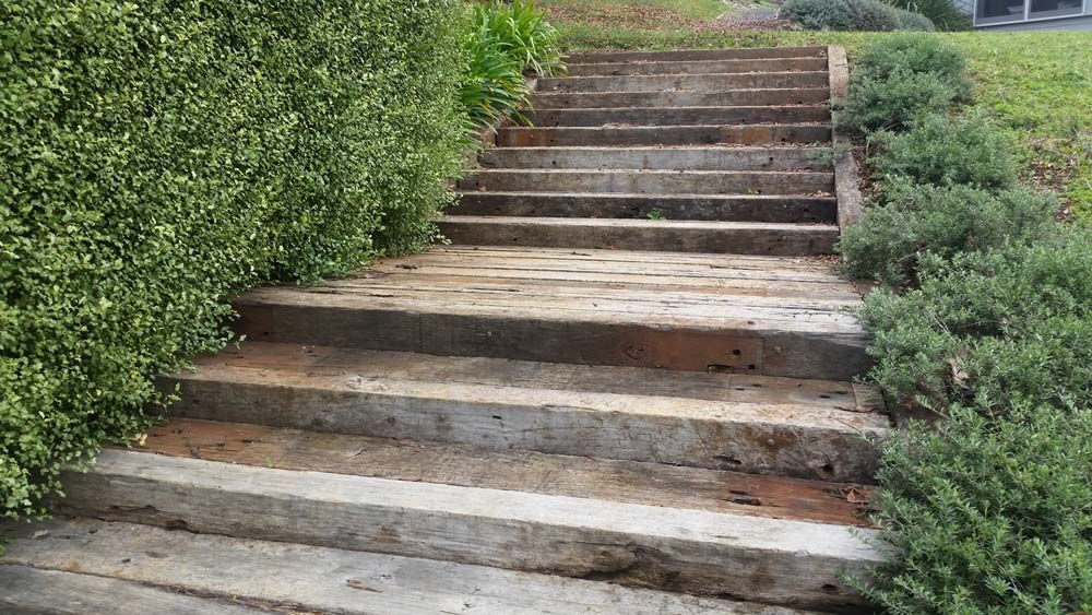 Concrete Stair — Wallaroo Landscapes In Nowra, NSW