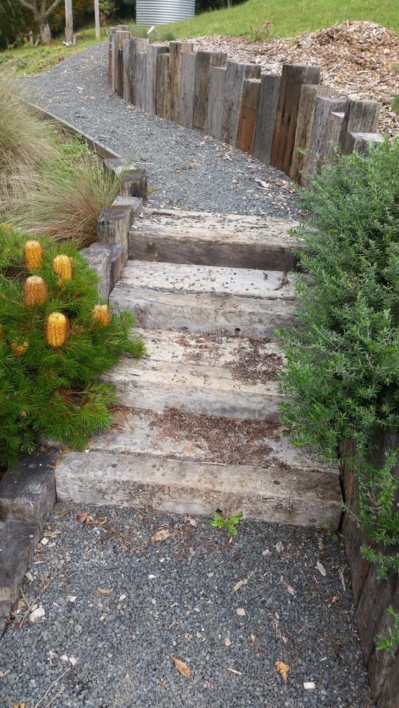 Rock Stairs Service — Wallaroo Landscapes In Nowra, NSW