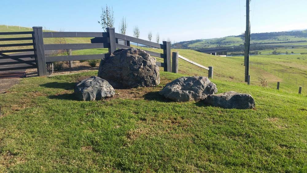 Large Rocks — Wallaroo Landscapes In Nowra, NSW