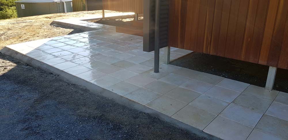 Residential Walk Path Pavement — Wallaroo Landscapes In Nowra, NSW