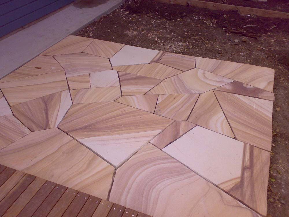 Wood Design Brick Installation — Wallaroo Landscapes In Nowra, NSW