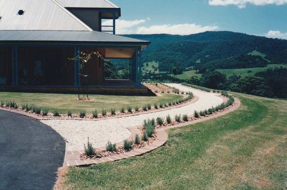 Walk Path to Residentail House — Wallaroo Landscapes In Nowra, NSW