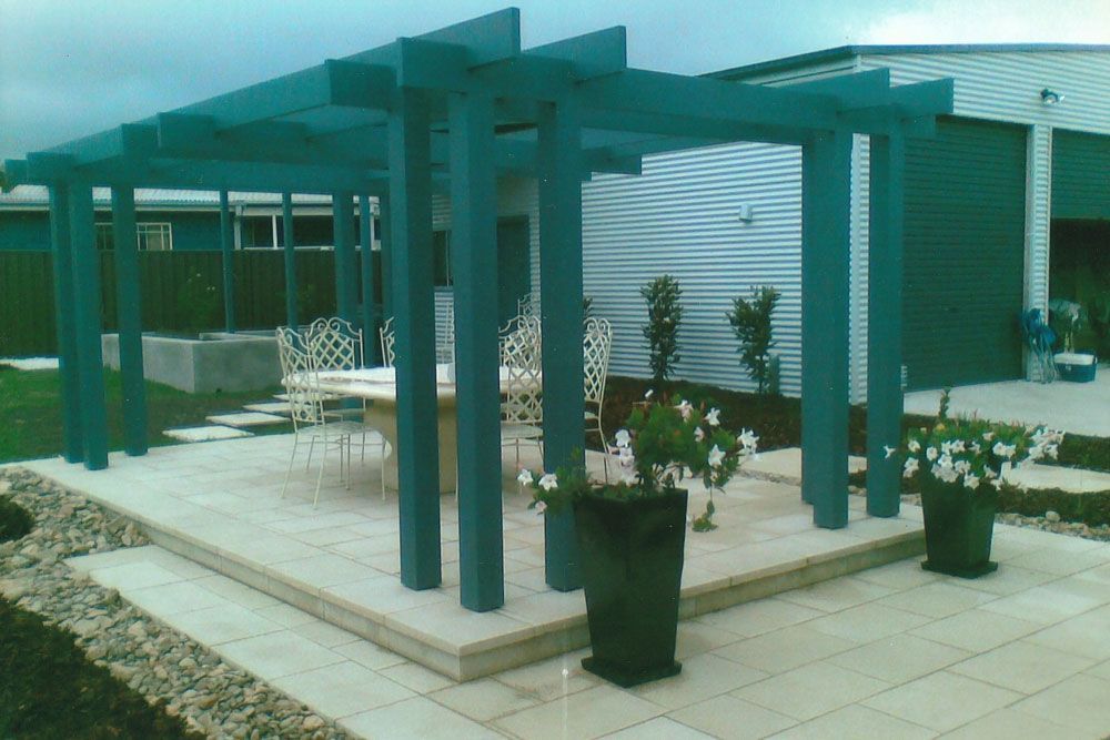 Newly Installed Paving Service — Wallaroo Landscapes In Nowra, NSW