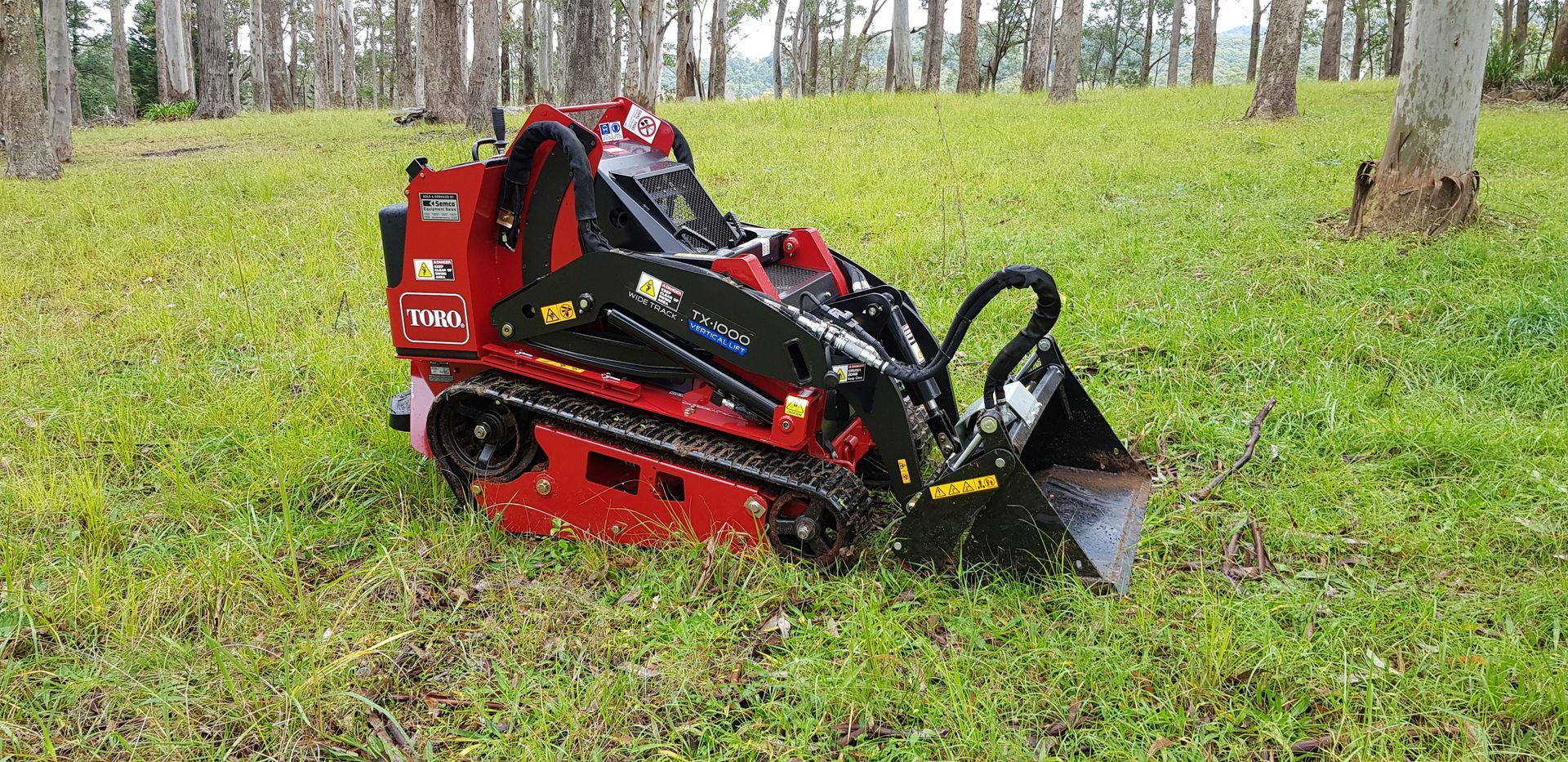 Modern Excavator Performs Excavation Work On The Construction Site — Wallaroo Landscapes In Nowra NSW