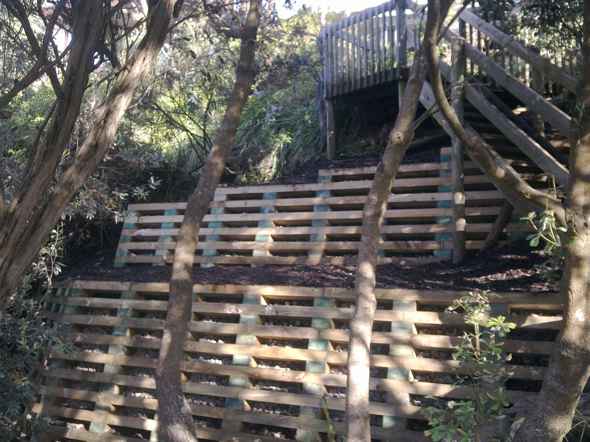 Landscaping And Retaining Wall At A Residential Home — Wallaroo Landscapes In Nowra NSW