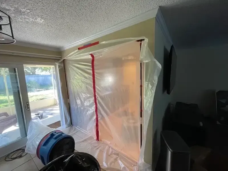 containment during mold remediation