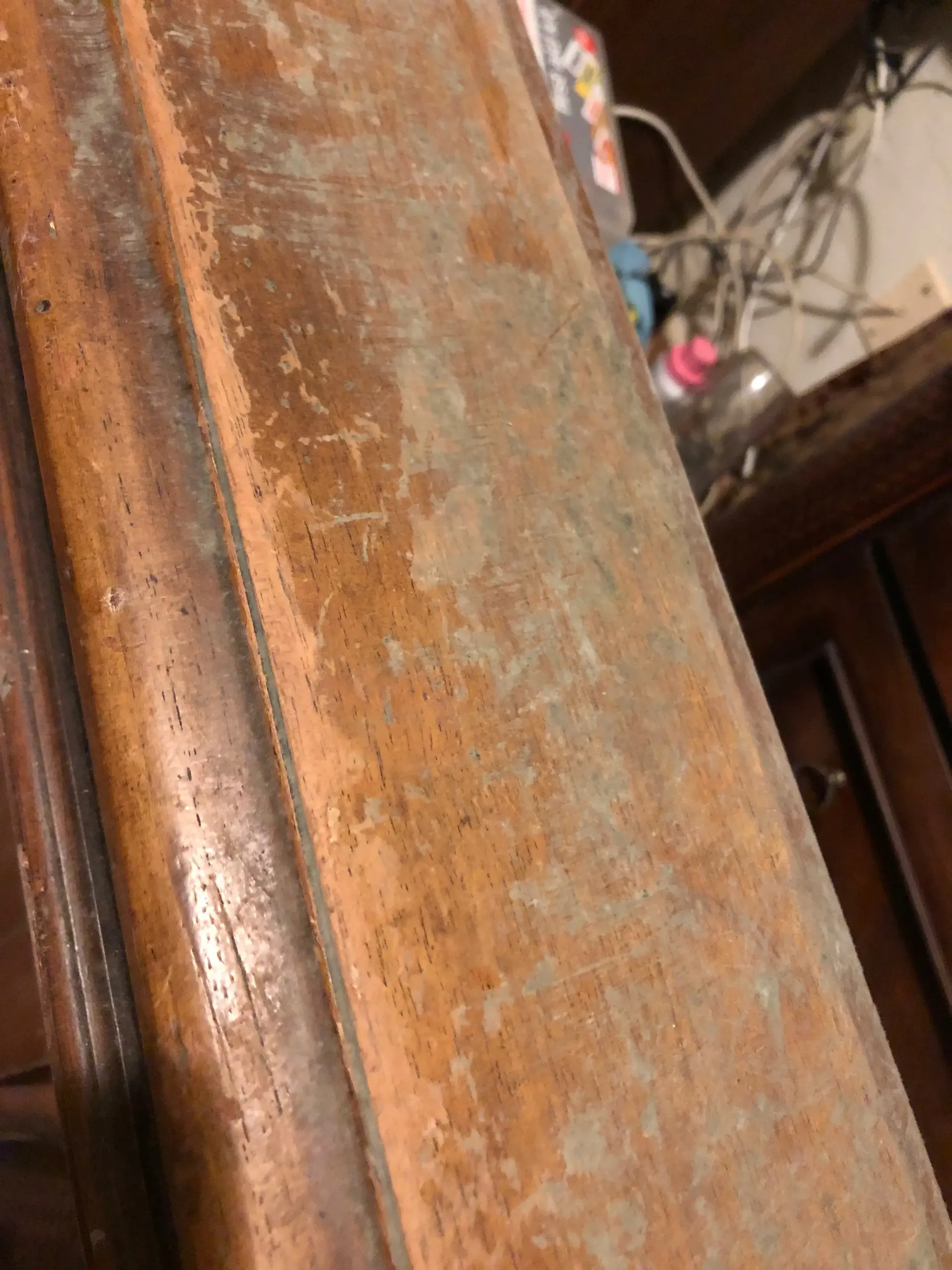 Mold growing all over furniture