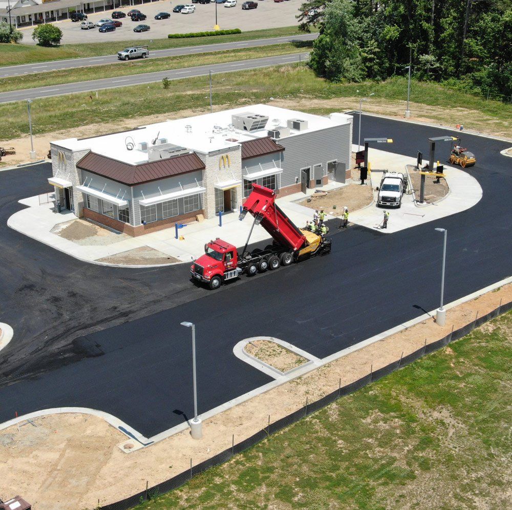 Operating Commercial Paving — Glen Allen, VA — A1 Asphalt Paving & Sealing LLC