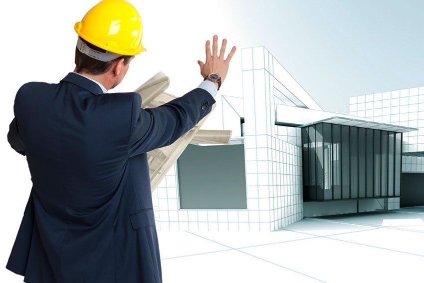 engineeer at site inspection