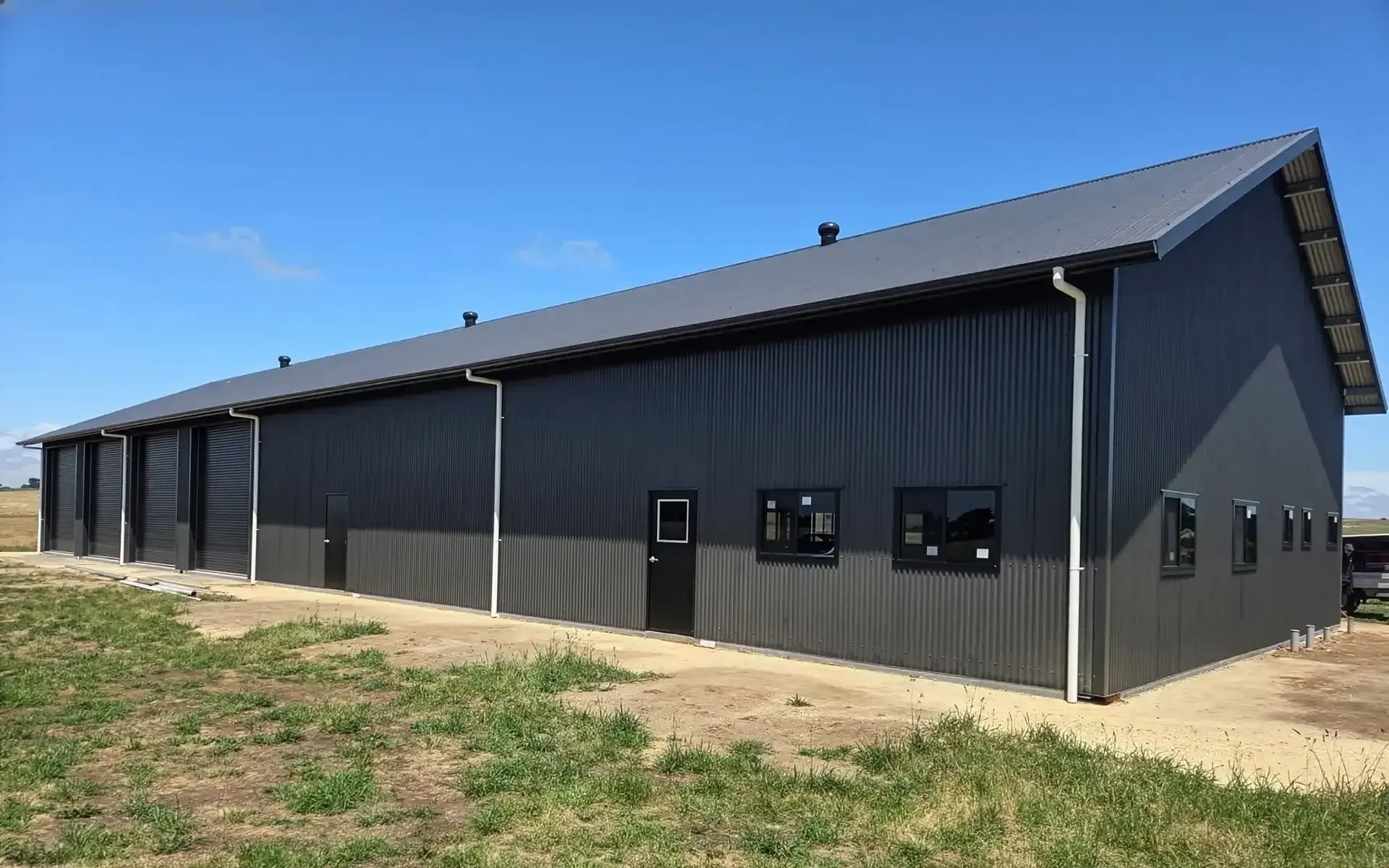 New Industrial Shed Nearing Completion | Parham Construction