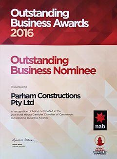 Outstanding Business Nominee