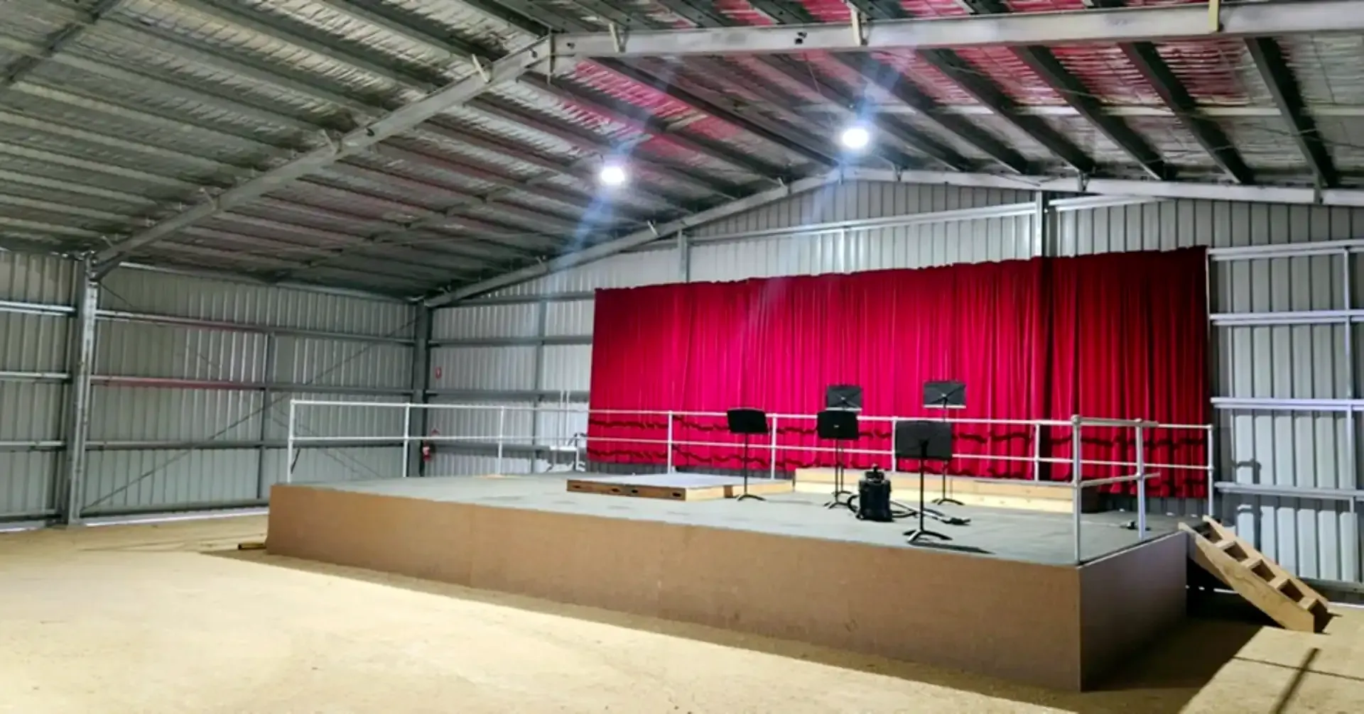 New Music Pavilion Build by Parham Construction