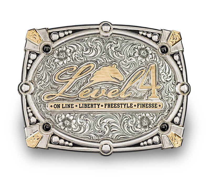 Parelli Level 4 Award Buckle