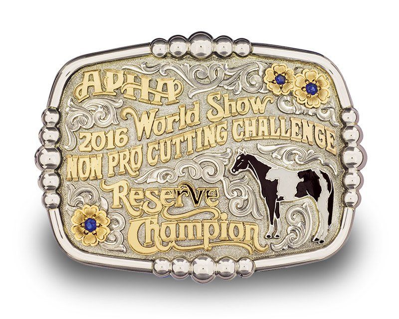 APHA World Show Reserve Champion Award Buckle