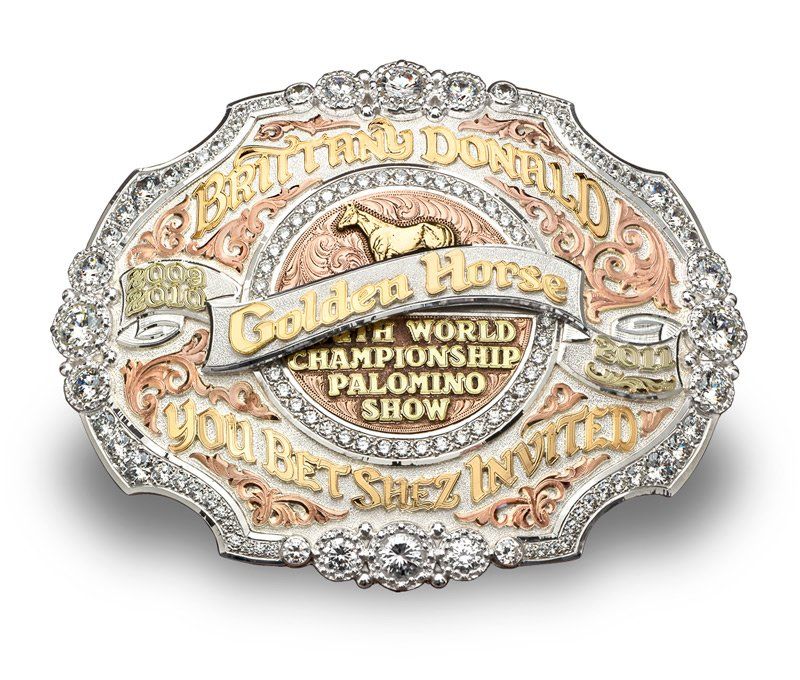 PHBA Golden Horse Award Buckle