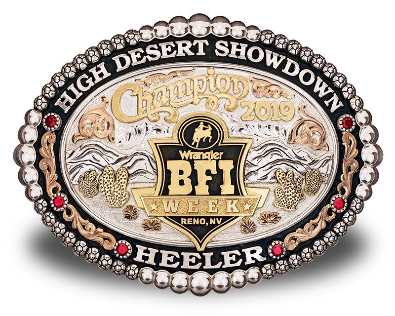 BFI High Desert Showdown Trophy Buckle