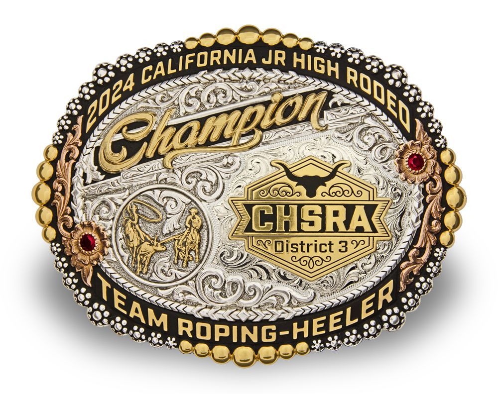 Champions Minted Collection Trophy Award Buckles