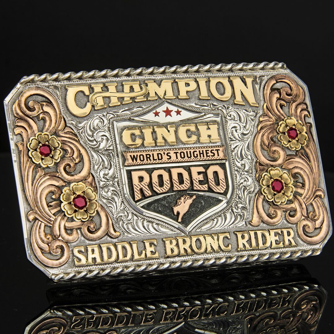 RFD-TV Junior American AT&T Stadium Trophy Buckle