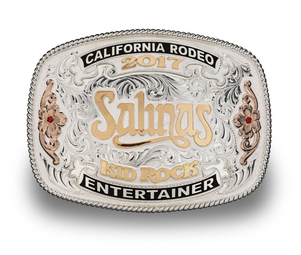 Kid Rock California Rodeo Salinas Entertainer Buckle Buckle