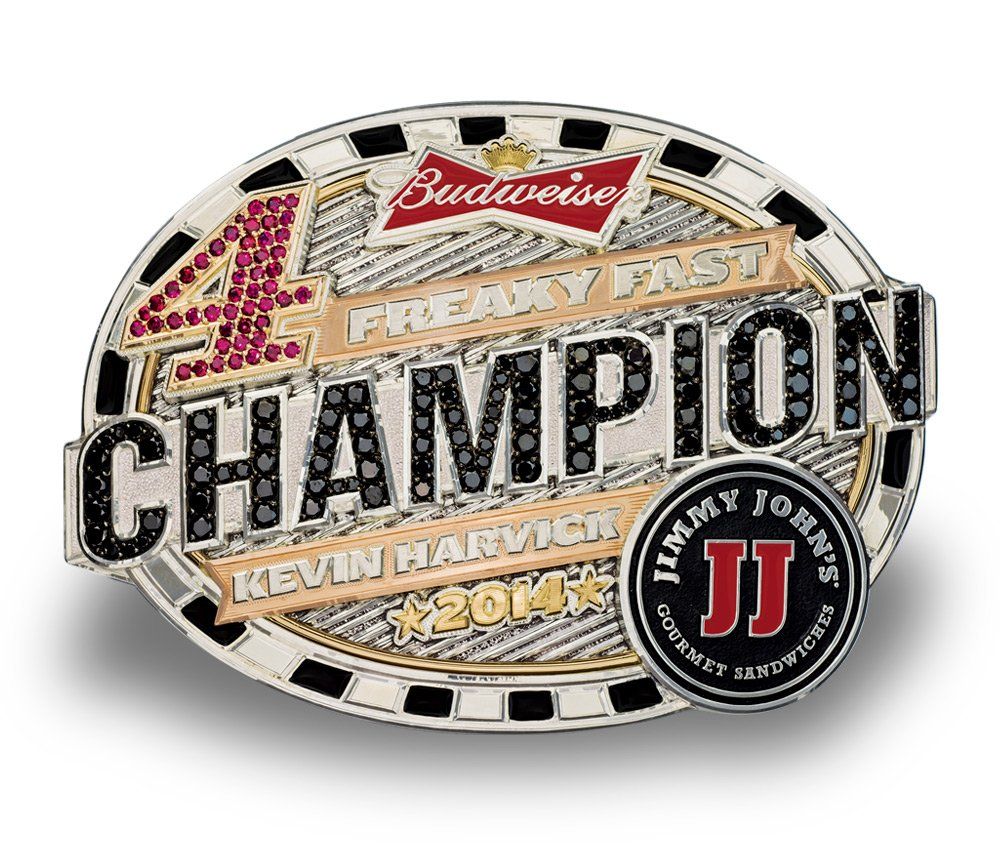 Kevin Harvick Freaky Fast Champion Buckle
