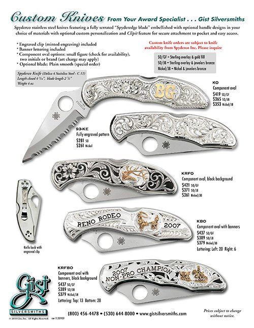 Gist Silversmiths Made in the USA Online Catalogs