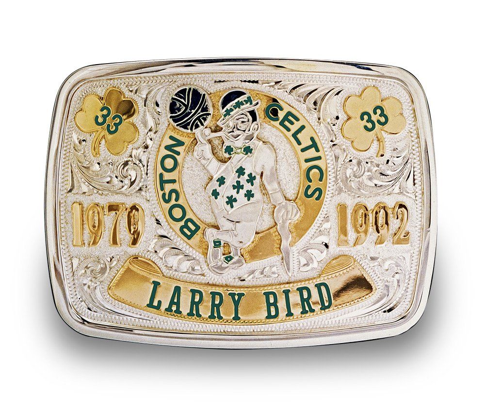 Larry Bird Boston Celtics Buckle