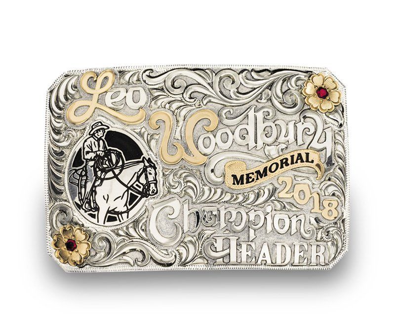 Leo Woodbury Memorial Champion Trophy Buckle
