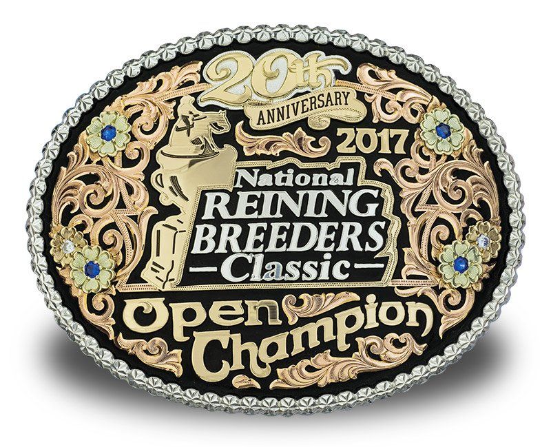20th NRBC Open Champion Award Buckle