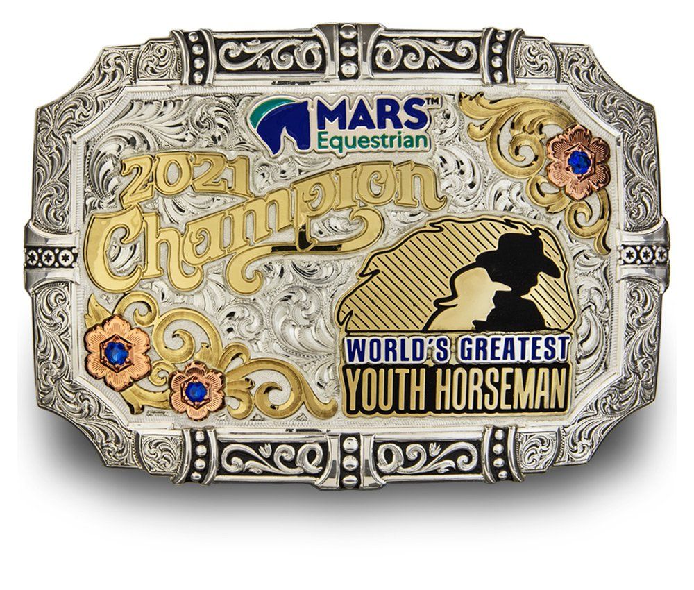 Road to the Horse Wild Card Champion Artisan Buckle