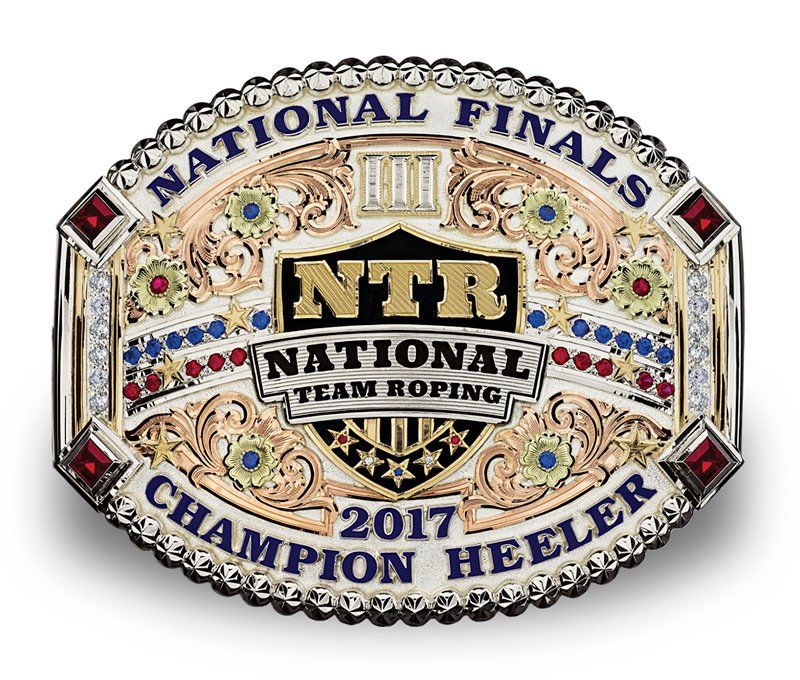 NTR National Finals Rodeo Champion Trophy Buckle