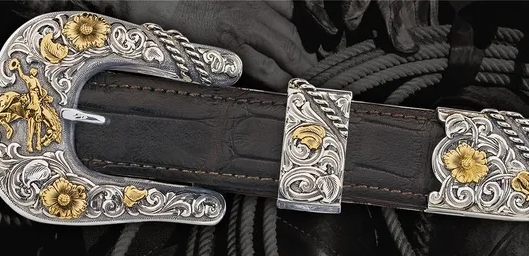Gist Silversmiths | Made in the USA | Ranger Buckle Sets display picture 3