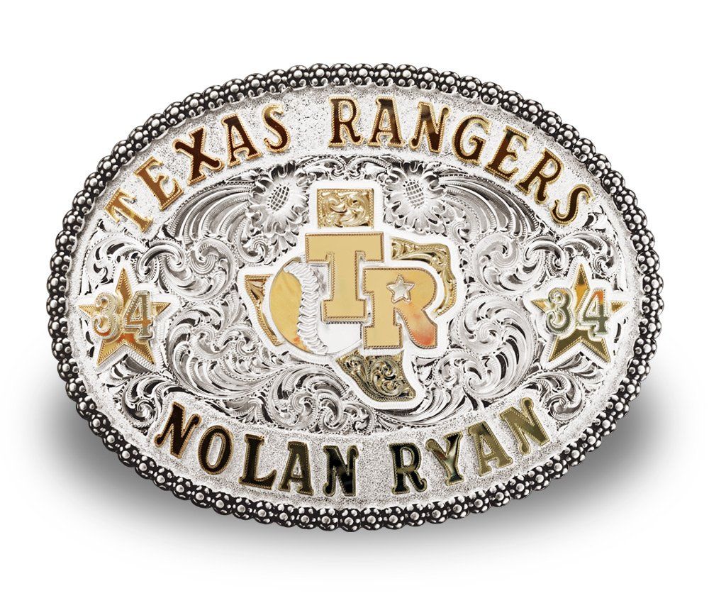 Nolan Ryan Texas Rangers Buckle
