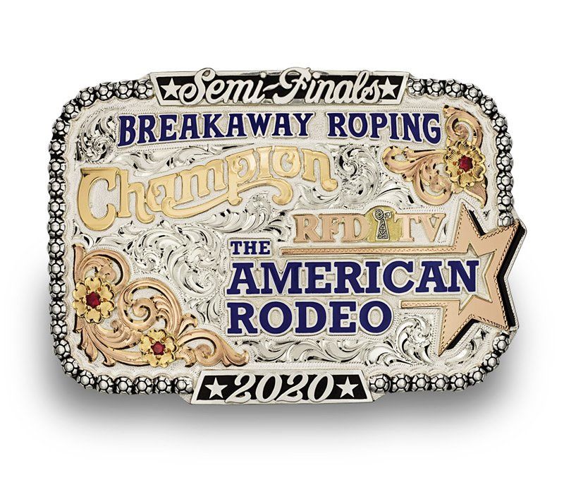 The American Rodeo Semi-Finals Award Buckle