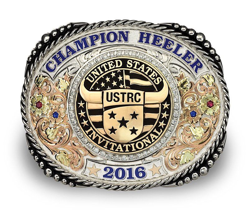 USTRC US Invitational Champion Award Buckle